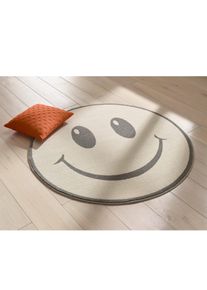 Teppich HEINE HOME, B:80cm H:10mm L:80cm, beige, Polypropylen, Kunstfaser, Wohnzimmer, Teppiche