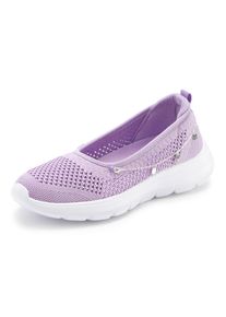 Lascana Damen Sneaker, Gr. 40, lila, Obermaterial: 100% Textilmaterial. Decksohle: 100% Textilmaterial. Laufsohle: 100% Synthetik, unifarben,