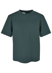 Urban Classics Jungen T-Shirt "Urban Classics Herren Boys Tall Tee", grün, casual, Gr. 158, unifarben, 100% Baumwolle, Shirts