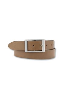 Bernd Götz BERND GÖTZ Damen Ledergürtel, braun, casual,klassisch, Gr. 100, Schlangenoptik, Leder, Gürtel, mit Rechteckschließe