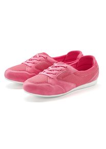 Lascana Damen Sneaker "Freizeitschuh, Halbschuh", Gr. 40, pink, Obermaterial: 70% Textilmaterial, 30% Lederimitat. Futter: 100% Textilmaterial.