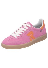RIEKER SPORT Damen Sneaker "San Diego Swing2GO", Gr. 37, pink, Veloursleder, sportlich, Schuhe, Retro-Sneaker, Freizeitschuh, Halbschuh mit