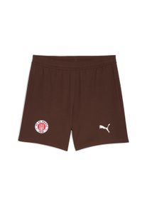 Puma Kinder Trainingsshorts "FCSP SHORTS REPLICA JR", braun, sportlich, Gr. 128, colorblocking, Web, Obermaterial: 100% Polyester, Hosen