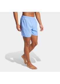 Herren Badeshorts "ESS SH 5IN", blau, sportlich, Gr. L, adidas Performance, Obermaterial: 100% Polyester, Badehosen