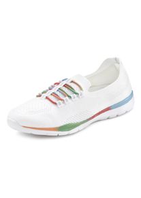 Lascana Damen Sneaker "Slipper, Halbschuh, leichtes Meshmaterial", Gr. 39, bunt, Obermaterial: 100% Textilmaterial. Futter: 100% Textilmaterial.