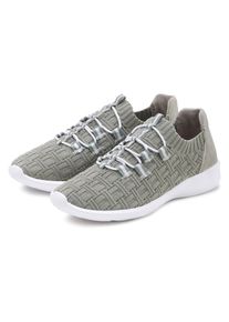 Vivance Damen Sneaker "Slipper, Freizeitschuh, Halbschuh", Gr. 36, grün, Obermaterial: 100% Textilmaterial. Futter: 100% Textilmaterial. Decksohle: