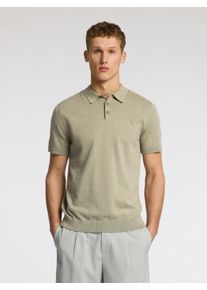 Selected Homme Herren Poloshirt "SLHBERG SS KNIT POLO NOOS", grün, modisch, Gr. S, unifarben, Strick, Obermaterial: 100% Baumwolle, Shirts, aus