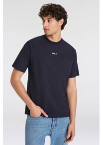 Replay Herren Oversize-Shirt, blau, casual, Gr. M, Jersey, Obermaterial: 100% Baumwolle, Shirts