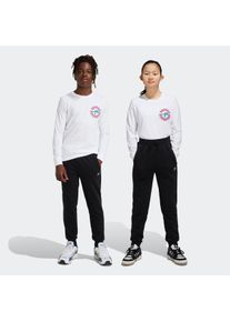 Kinder Sporthose "PANTS", schwarz, sportlich, Gr. 158, adidas originals, Obermaterial: 70% Baumwolle, 30% Polyester, Hosen