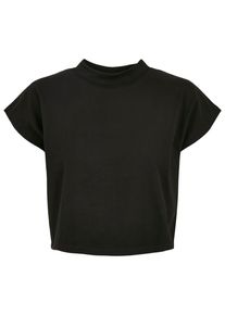 Urban Classics Herren T-Shirt "Urban Classics Damen Ladies Stripe Short Tee", schwarz-weiß, casual, Gr. L, gestreift, 100% Baumwolle, Shirts