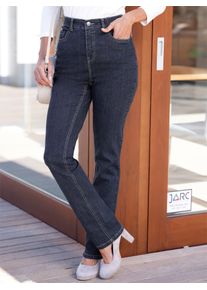 Inspirationen Damen Bequeme Jeans, blau, Gr. 36, unifarben, 99% Baumwolle, 1% Elasthan, Jeans