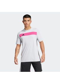 Herren Fußballtrikot "TIRO ES JSY", grau, sportlich, Gr. XL, adidas Performance, Obermaterial: 100% Polyester, Trikots