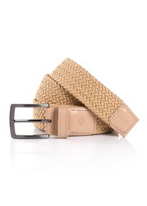 Tom Tailor Damen Flechtgürtel "TTJAMIE", beige, klassisch,sportlich,casual, Gr. 90, Materialmix, Gürtel, 3,5 cm breiter Flechtgürtel, Casual Look,