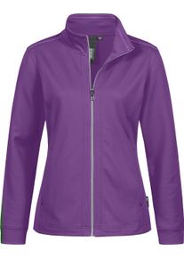 LPO Damen Regenjacke "Damen Jacke Abby", lila, Gr. 42, 60% Polyester; 40% Baumwolle, Jacken