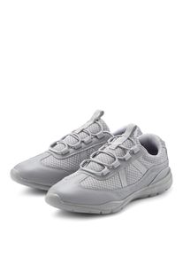 Lascana Damen Sneaker "Freizeitschuh, Halbschuh", Gr. 38, grau, Obermaterial: 50% Lederimitat, 50% Textilmaterial. Futter: 100% Textilmaterial.