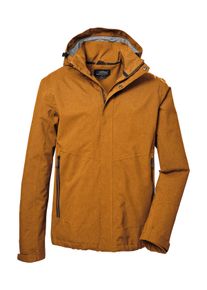 Killtec Herren Outdoorjacke "KOS 53 MN JCKT", gelb, sportlich, Gr. L, Oberstoff: 100% Polyester, Futter: 100% Polyester, Jacken, Funktionsjacke: