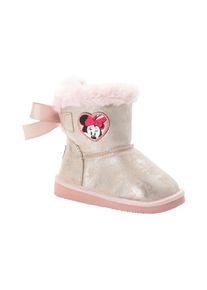 Disney Damen Schlupfboots "Minnie", Gr. 32, pink, Synthetik, mehrfarbig, sportlich, Schuhe, Winterboots, Snowboots, Winterschuhe, gefüttert
