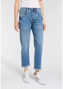 Herrlicher Damen Boyfriend-Jeans "Shyra Tap Denim Comfort", rosa, casual, Gr. 30, Denim/Jeans, Obermaterial: 98% Baumwolle, 2% Elasthan, Jeans, mit