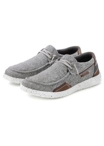 John Devin Herren Sneaker, Gr. 43, grau, Obermaterial: 80% Lederimitat, 20% Textilmaterial. Futter: 100% Lederimitat. Decksohle: 100% Textilmaterial.