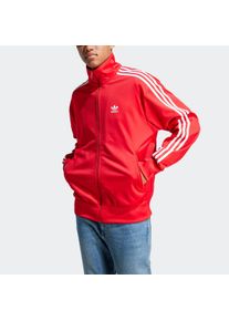 Herren Trainingsjacke "FIREBIRD TT", rot, sportlich, Gr. XXXL, adidas originals, gestreift, Obermaterial: 100% Polyester, Jacken