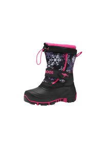 Kangaroos Damen Winterstiefel "Kanga-Bean IV", Gr. 35, schwarz, Textil, Synthetik, sportlich, Schuhe, Snowboots, Winterboots, Winterschuhe,