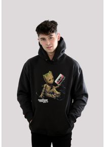 F4NT4STIC Herren Kapuzenpullover "Marvel Guardians of the Galaxy", schwarz, casual, Gr. 5XL, Obermaterial: 65% Baumwolle, 35% Polyester, Pullover,