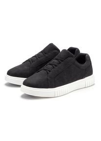 John Devin Herren Sneaker "Freizeitschuh", Gr. 40, schwarz, Obermaterial: 100% Lederimitat. Futter: 100% Textilmaterial. Decksohle: 100%