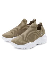 Lascana Damen Sneaker, Gr. 38, grün, Obermaterial: 100% Textilmaterial. Futter: 100% Textilmaterial. Decksohle: 100% Textilmaterial. Laufsohle: 100%