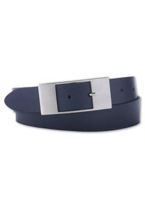 Bernd Götz BERND GÖTZ Damen Ledergürtel, blau, casual,modisch, Gr. 85, unifarben, Leder, Gürtel, mit flächiger Dornschließe
