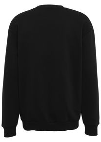DEF Herren Rundhalspullover "DEF Herren Defining Crewneck DFCN136", schwarz, casual, Gr. S, mehrfarbig, 80% Baumwolle, 20% Polyester, Pullover