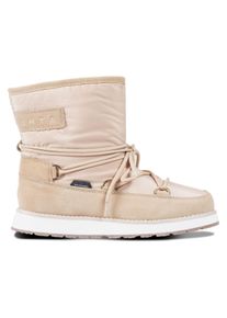Luhta Damen Snowboots "NAUTTIVA MS", Gr. 37, beige, Textil, Leder, sportlich, Schuhe, Winterboots, Winterstiefel, Winterschuhe, wasserdicht und