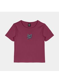 Santa Cruz Damen T-Shirt "FLUTTER FLASH T-SHIRT", rot, sportlich, Gr. XL, Obermaterial: 70% Baumwolle, 30% Polyester, Shirts