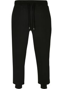 Urban Classics Herren Stoffhose "Urban Classics Herren Basic Sweatpants", schwarz, Gr. S, unifarben, 80% Baumwolle, 20% Polyester, Hosen