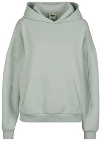 Urban Classics Damen Kapuzenpullover "Urban Classics Damen Ladies Organic Oversized Hoody", grün, casual, Gr. XS, unifarben, 100% Baumwolle, Pullover