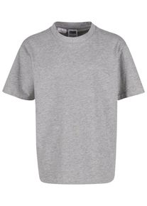 Urban Classics Jungen T-Shirt "Urban Classics Herren Boys Tall Tee", grau, casual, Gr. 146, unifarben, 100% Baumwolle, Shirts