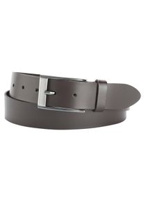 Bernd Götz BERND GÖTZ Damen Ledergürtel, braun, casual,Basic,modisch,klassisch, Gr. 130, unifarben, Leder, Gürtel, mit Designschließe
