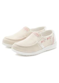 Vivance Damen Sneaker, Gr. 37, beige, Obermaterial: 100% Textilmaterial. Futter: 100% Textilmaterial. Decksohle: 100% Textilmaterial. Laufsohle: 100%