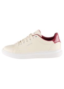 Levi's LEVI'S Damen Sneaker "ELLIS 2.0", Gr. 40, weiß, Lederimitat, sportlich, Schuhe, Freizeitschuh, Halbschuh, Schnürschuh mit Kontrastbesatz