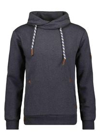 Ragman Herren Sweatshirt, grau, casual, Gr. L, 65% Baumwolle 35% Polyester, Sweatshirts