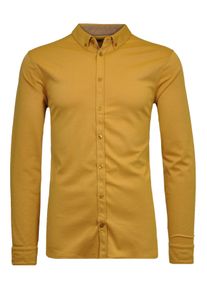 Ragman Herren Poloshirt, gelb, casual, Gr. XXL, Baumwollmischung, Shirts