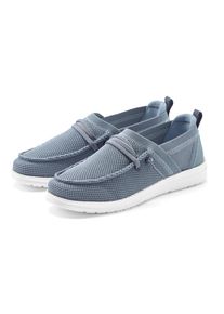 Vivance Damen Sneaker "Freizeitschuh, Halbschuh", Gr. 37, blau, Obermaterial: 50% Lederimitat, 50% Textilmaterial. Futter: 100% Textilmaterial.