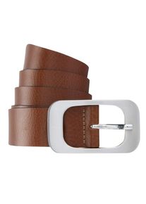 Bernd Götz BERND GÖTZ Damen Ledergürtel, braun, casual,modisch,klassisch,elegant, Gr. 105, unifarben, Leder, Gürtel, mit flächiger Schließe