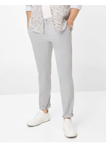 Brax Herren Chinohose "Style FABIO IN", grau, Gr. 35, 98% Baumwolle, 2% Elasthan, Hosen