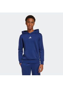 Kinder Kapuzensweatshirt "J SL FL HD 225", blau, sportlich, Gr. 164, adidas Sportswear, Obermaterial: 71% Baumwolle, 29% Polyester, Sweatshirts