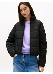 Tommy Jeans Damen Steppjacke "TJW REG LW PADDED JACKET EXT", schwarz, casual, Gr. XS, unifarben, Web, Steppware, Obermaterial: 100% Polyester, Jacken