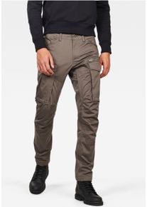 G-Star Raw G-STAR Herren Cargohose "Rovic Zip 3D Tapered Pant", grau, modisch, Gr. 31, unifarben, Web, Obermaterial: 97% Baumwolle, 3% Elasthan, Hosen, Tapered
