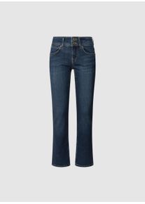 Pepe Jeans Damen Slim-fit-Jeans "SLIM JEANS LW", blau, casual, Gr. 28, Denim/Jeans, Obermaterial: 83% Baumwolle, 12% Viskose, 4% Elastomultiester, 1%