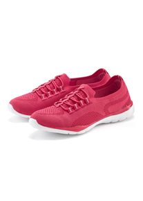 Lascana Damen Sneaker "Slipper, Halbschuh, leichtes Meshmaterial", Gr. 35, pink, Obermaterial: 100% Textilmaterial. Futter: 100% Textilmaterial.