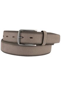 Bernd Götz BERND GÖTZ Damen Ledergürtel, braun, casual, Gr. 110, Ausstanzungen, mehrfarbig, Rindsleder, Gürtel, mit Punktprägung