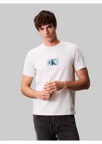 Calvin Klein Herren T-Shirt "SS 30s E SPRTSWR 3 G", grau, casual, Gr. XXL, unifarben, Single Jersey, Obermaterial: 100% Baumwolle, Shirts, mit